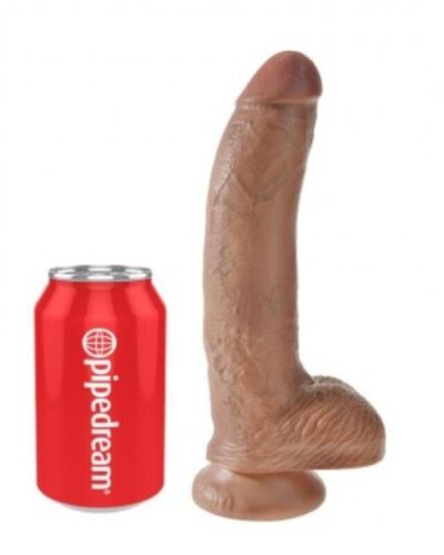 King Cock - Realistic Dildo with Balls 22.8 cm