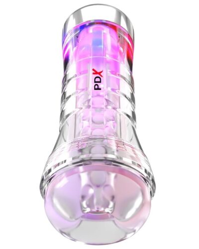 Pdx Elite - Viewtube XXL LED Transparent Stroker 27.3 cm