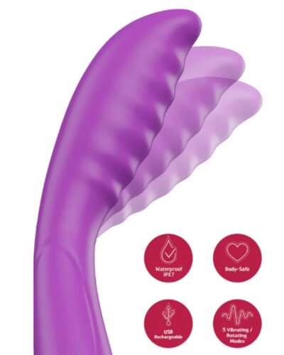 She.e.o - Purple G-Spot Tapping Vibrator