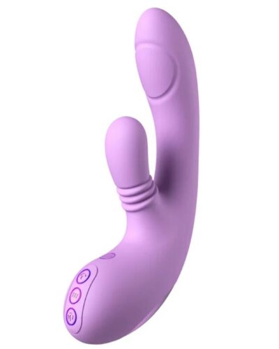 Fantasy For Her - Intimotion Flutter Pro Purple G-Spot  Clitoral Rabbit Vibrator