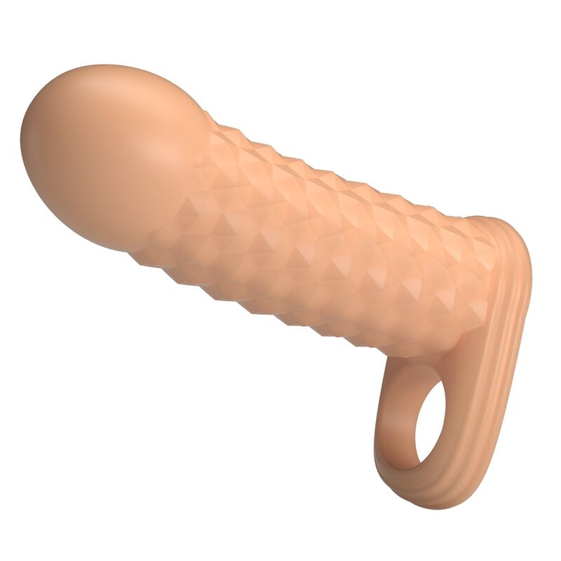 Pretty Love - Wolfram Penis Extension Sleeve 11.5 Cm Ø 3.8 Cm Natural - Image 5