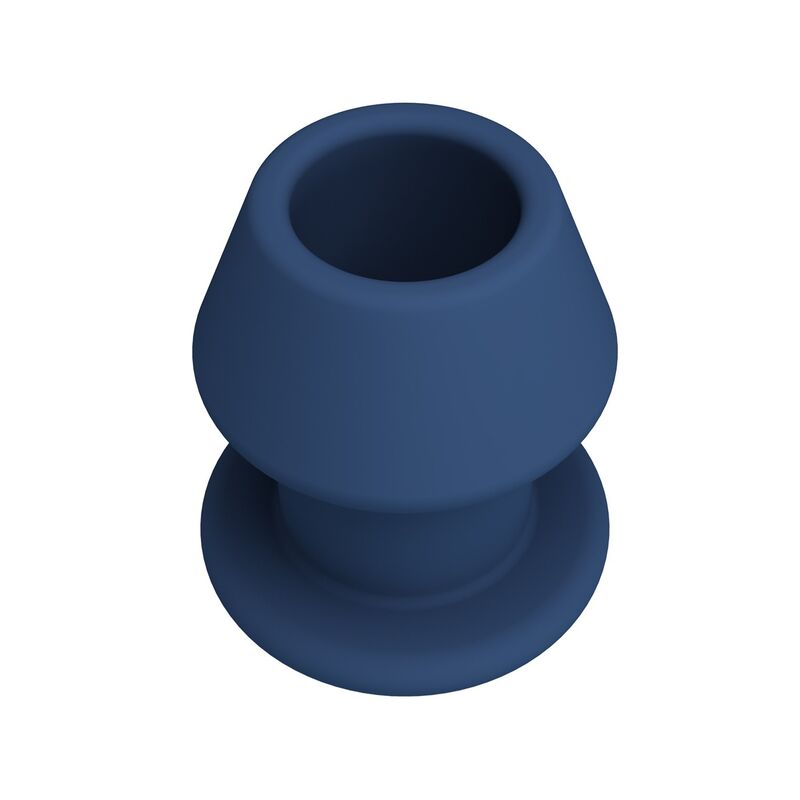 Mr Play - Jack Blue Silicone Hollow Anal Plug Size S - Image 4