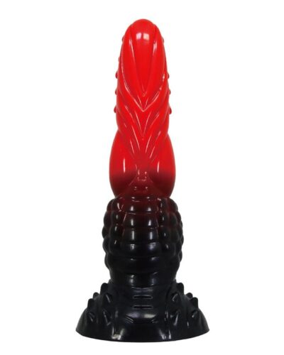 Power Monsters - Fire Dragon Fantasy Dildo With Suction Cup 24.5 Cm Ø 5.8 Cm Red  Black
