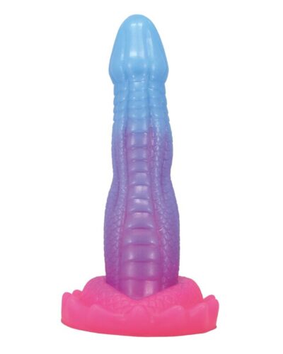 Power Monsters - Void Python Fantasy Dildo With Suction Cup 20.5 Cm Ø 5.2 Cm Blue, Purple  Pink