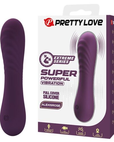 Pretty Love - Alexisrose Rechargeable Vibrator 10 Functions Purple