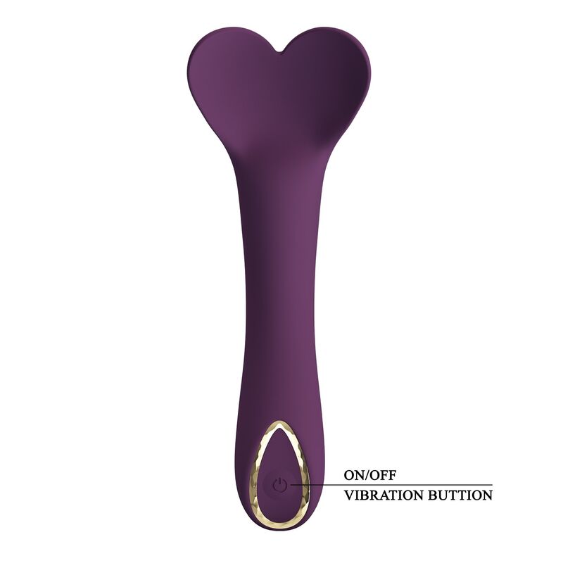 Pretty Love - Kenyell Rechargeable Vibrator 10 Functions Purple - Image 2