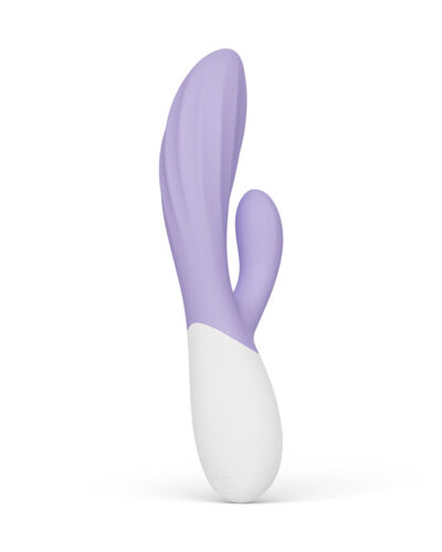 Lelo - Ina Twist Double Vibrator Rabbit For G-Spot And Clitoris Lavender