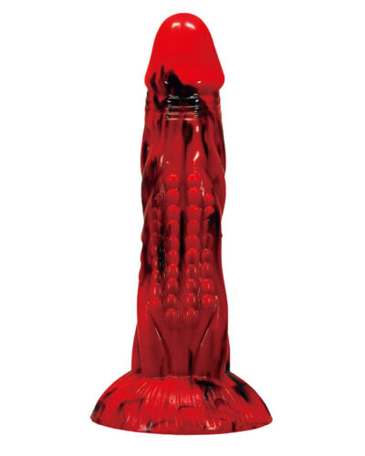 Power Monsters - Minotaur Fantasy Dildo With Suction Cup 21 Cm Ø 5 Cm Red  Black