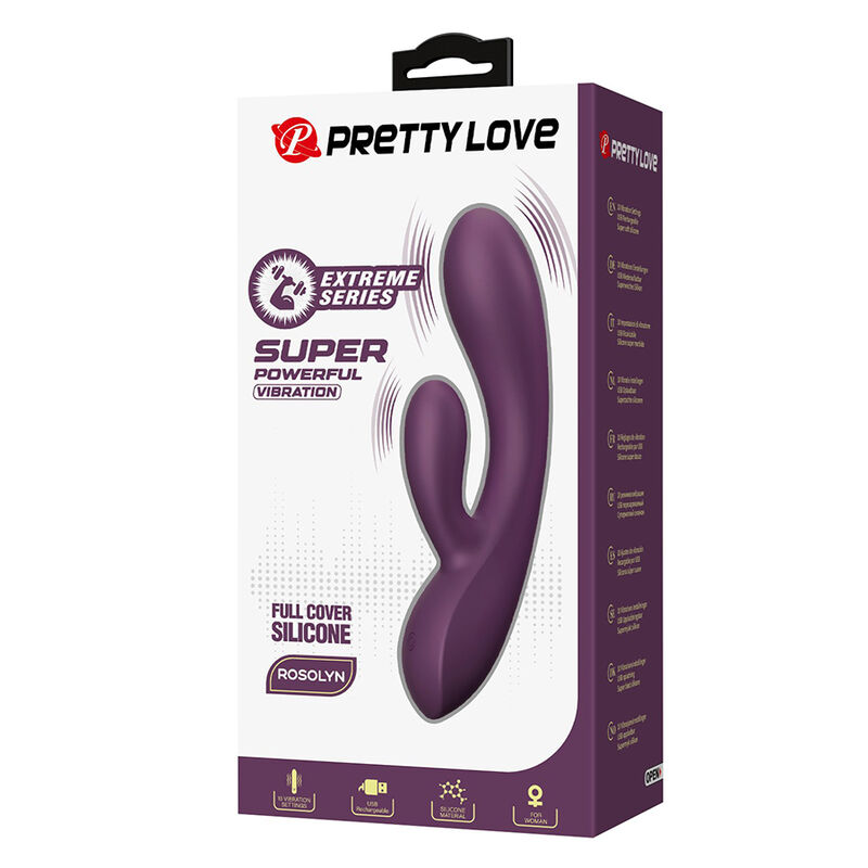 Pretty Love - Rosolyn Rechargeable Rabbit Vibrator 10 Functions - Image 3