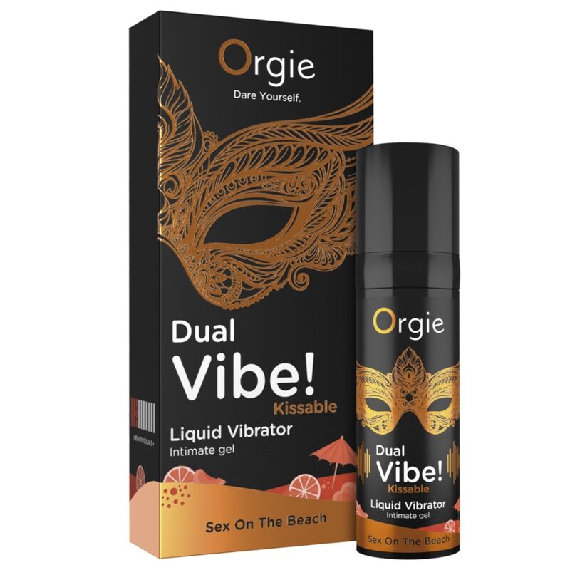 Orgie - Dual Vibe! Sex On The Beach Kissable Liquid Vibrator 15 Ml - Image 3