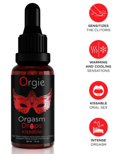 Orgie - Orgasm Drops Kissable Clitoral Arousal 30 Ml