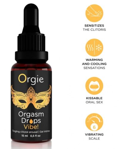 Orgie - Orgasm Drops Vibe! Vibrating Clitoral Arousal 15 Ml