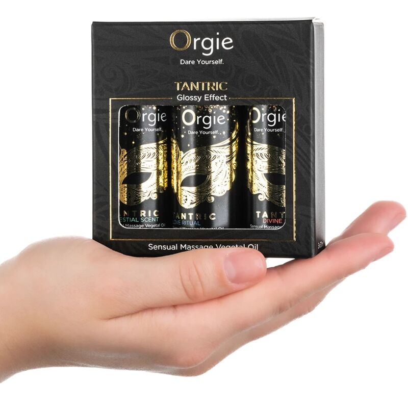 Orgie - Tantric Mini Size Collection Sensual Massage Oils 3 X 30 Ml - Image 2