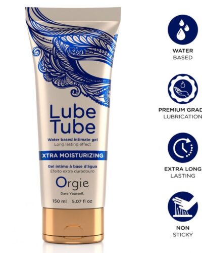 Orgie - Lube Tube Xtra Moisturizing Water-Based Intimate Gel 150 Ml