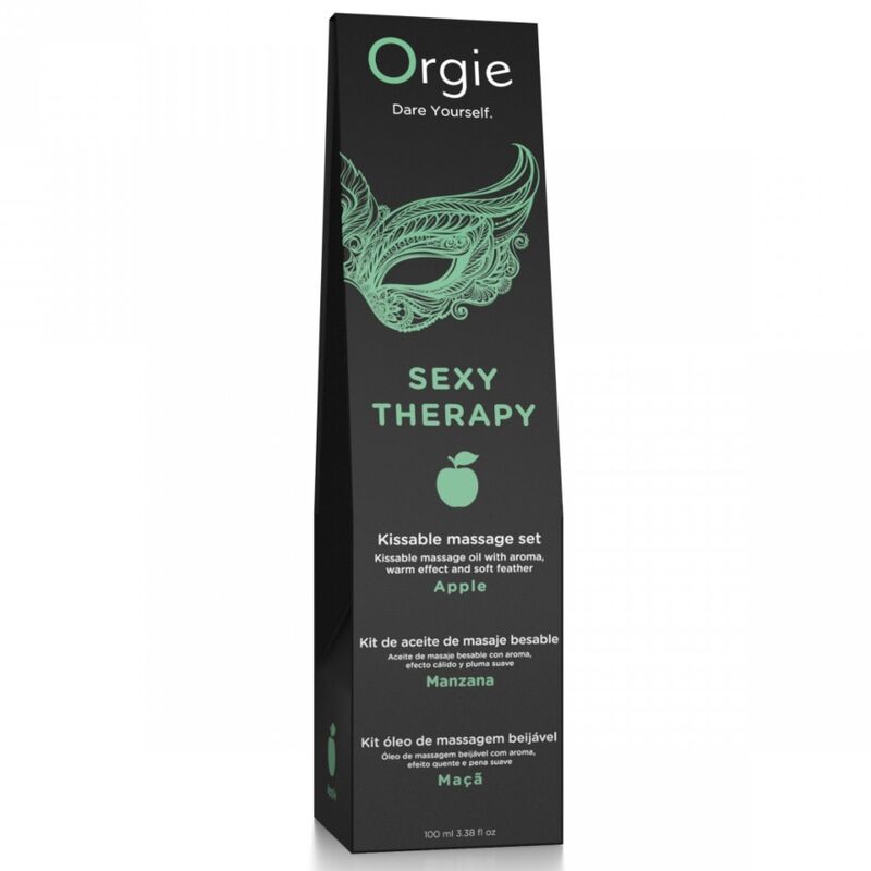 Orgie - Lips Massage Apple Kissable Massage Set 100 Ml - Image 2
