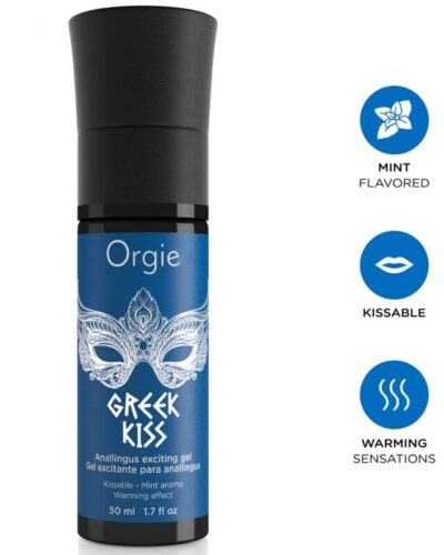 Orgie - Greek Kiss Anallingus Stimulating Gel Mint 50 Ml