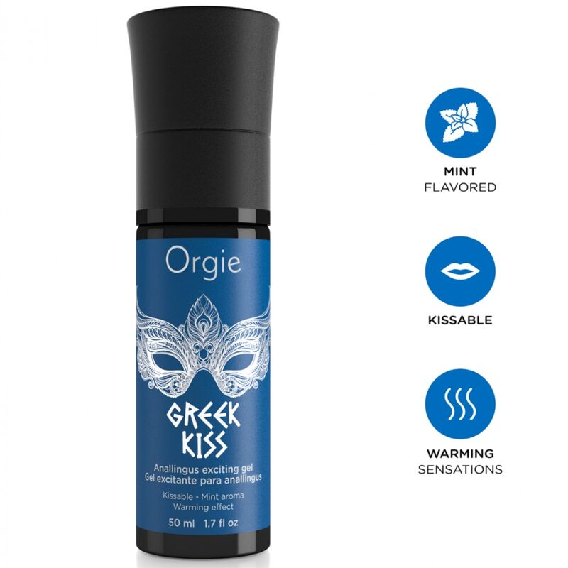 Orgie - Greek Kiss Anallingus Stimulating Gel Mint 50 Ml