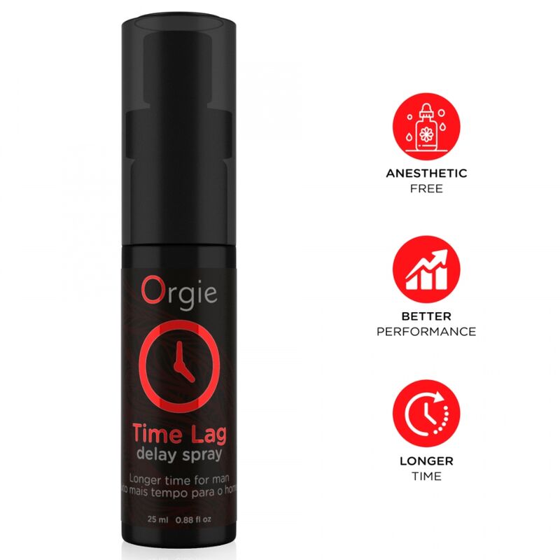 Orgie - Time Lag Delay Spray Anesthetic Free 25 Ml
