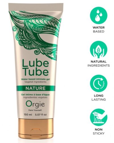 Orgie - Lube Tube Nature Water-Based Intimate Gel 150 Ml