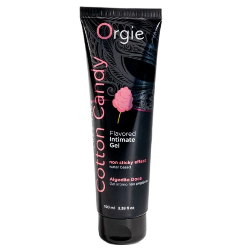 Orgie - Lube Tube Cotton Candy Kissable Water-Based Intimate Gel 100 Ml - Image 2
