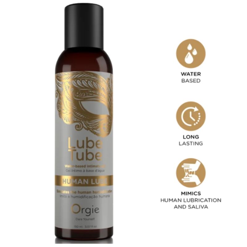 Orgie - Lube Tube Human Lube Water-Based Intimate Gel 150 Ml