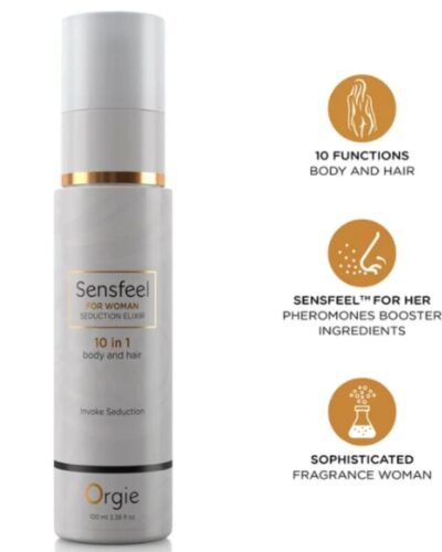 Orgie - Sensfeel For Woman Seduction Elixir 10 In 1 Body And Hair 100 Ml