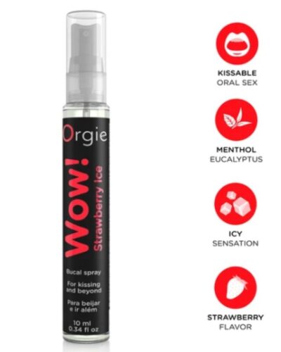 Orgie - Wow! Strawberry Ice Buccal Spray 10 Ml