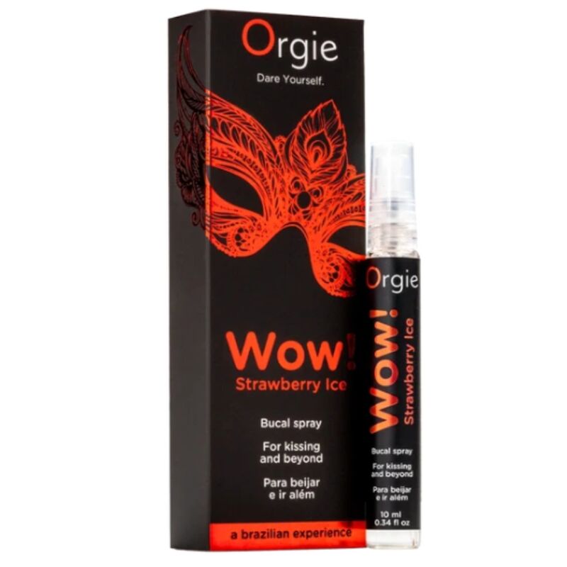 Orgie - Wow! Strawberry Ice Buccal Spray 10 Ml - Image 4