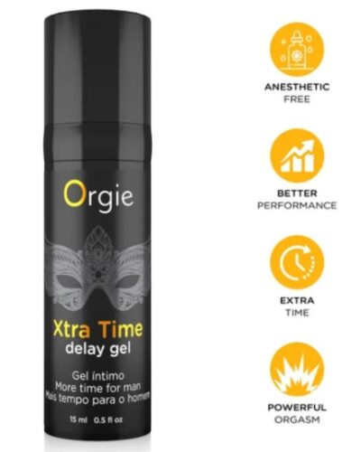 Orgie - Xtra Time Delay Gel Anesthetic Free 15 Ml