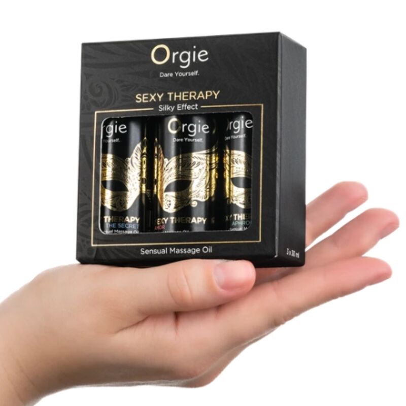 Orgie - Sexy Therapy Mini Size Collection Sensual Massage Oils 3 X 30 Ml - Image 3
