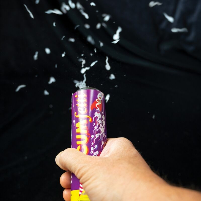 Spencer Fleetwood - Sperm Shaped Confetti Party Popper 15 Cm 1 Unit - Image 3