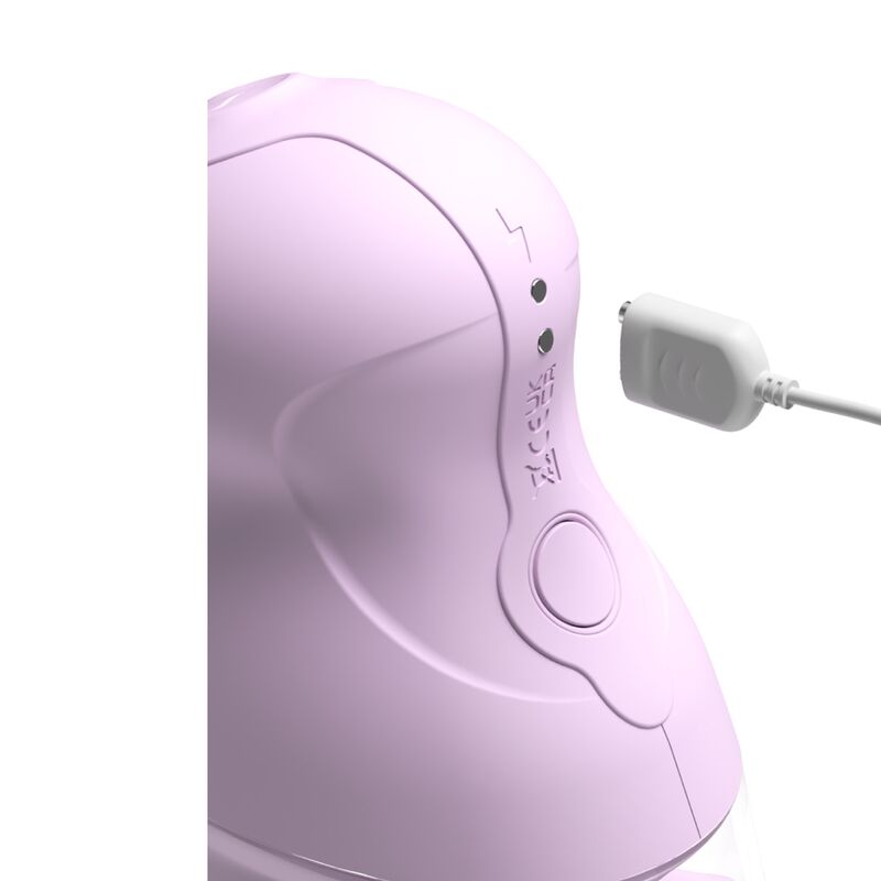 Fantasy For Her - Veloura Touch Pleasure Pump Intimate Pump With Suction And Vibration Purple - Image 5