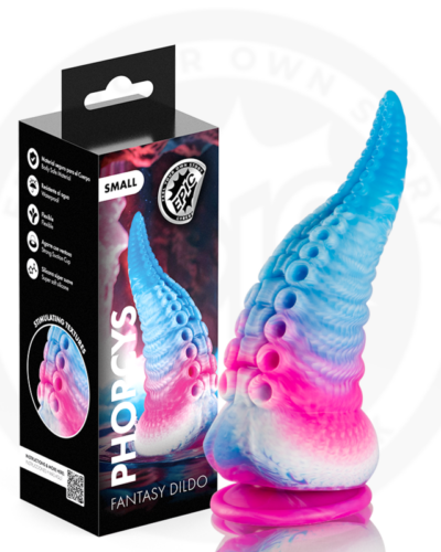 Epic - Phorcys Blue Tentacle Dildo Small Size