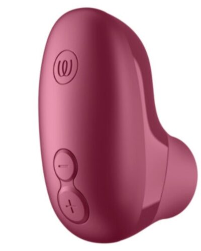 Womanizer - Snap Suction Clitoral Stimulator 6 Intensity Levels Crushed Berry
