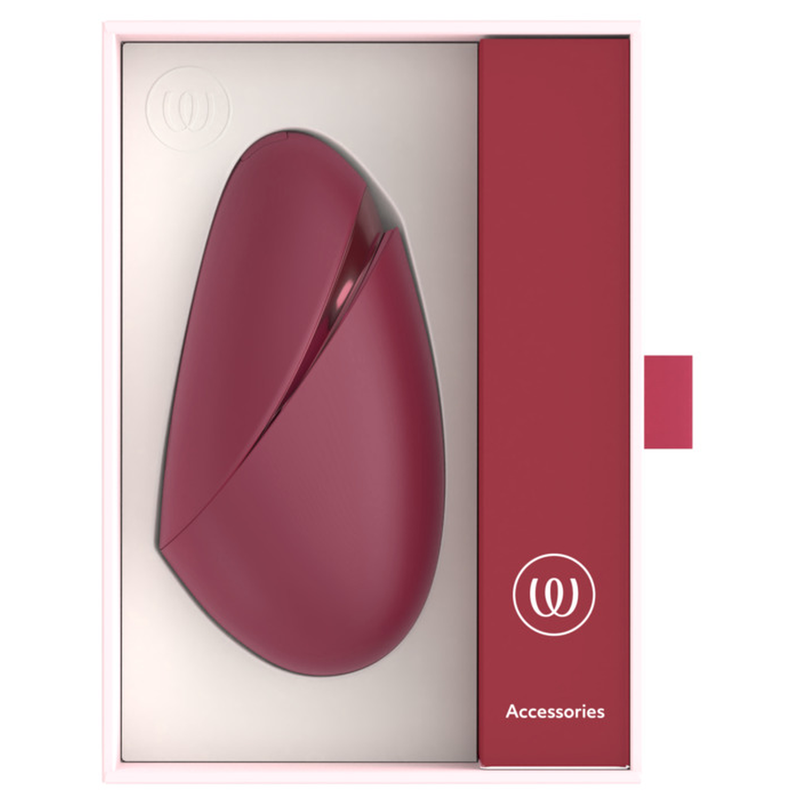 Womanizer - Next Liberty 3D Pleasure Air Clitoral Stimulator Bordeaux - Image 5