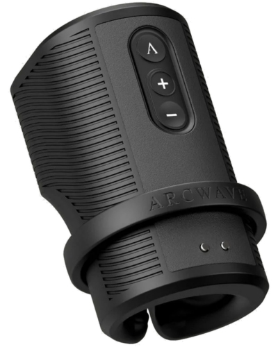 Arcwave - Zing Vibrating Male Stroker With Dual Motor Black