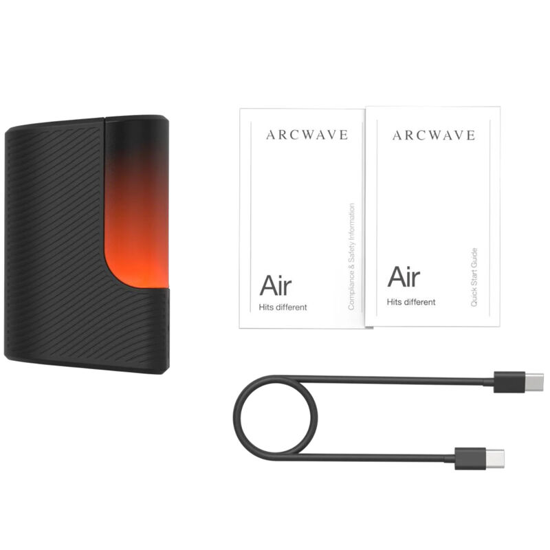 Arcwave - Air Stretchy Male Stroker With Air Pulses And 6 Intensity Levels Black - Image 3