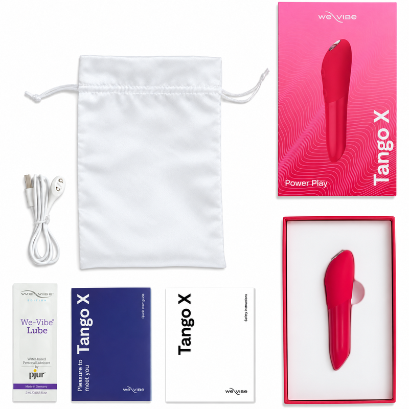 We-Vibe - Tango X Rechargeable Bullet Vibrator Cherry Red - Image 4