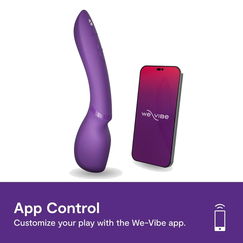 We-Vibe - Wand 2 Rechargeable Body Wand Massager Purple - Image 4