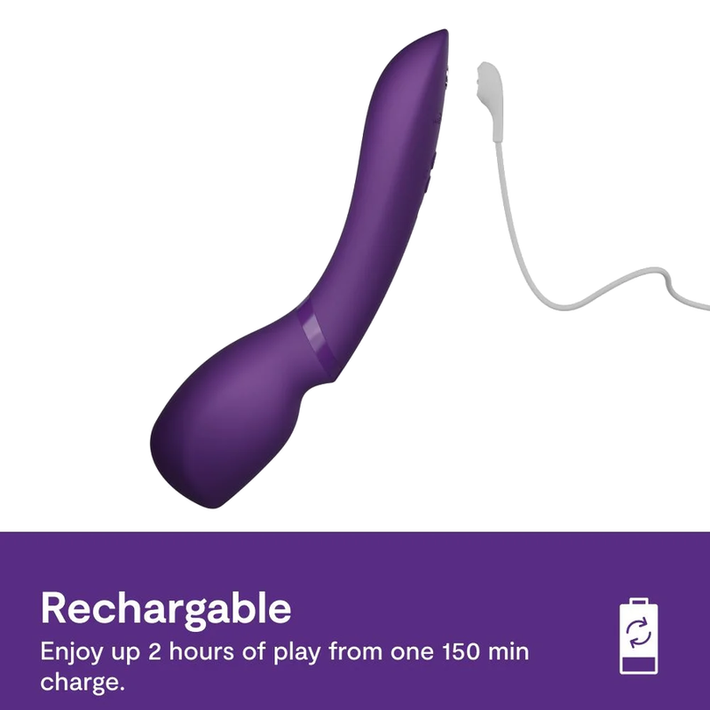 We-Vibe - Wand 2 Rechargeable Body Wand Massager Purple - Image 5