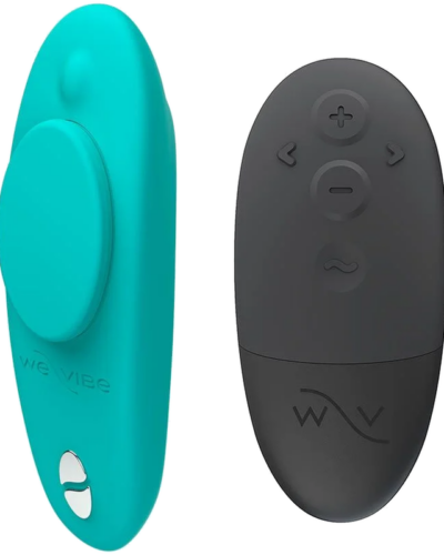 We-Vibe - Moxie+ Magnetic-Clip Panty Vibrator Aqua