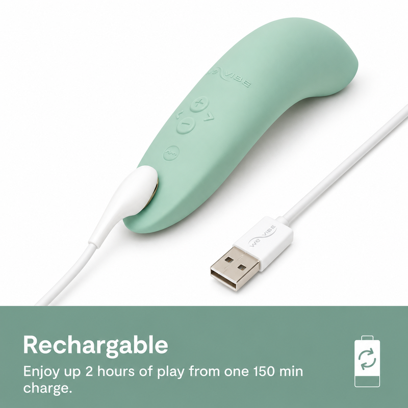 We-Vibe - Melt 2 Air-Pulse Clitoral Stimulator Sage - Image 4
