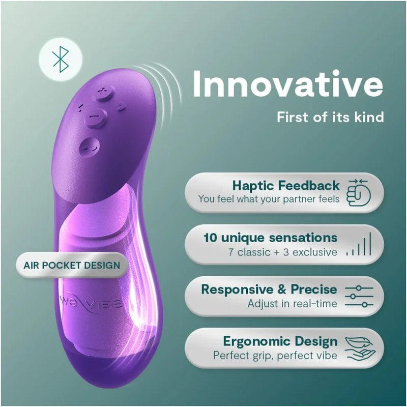 We-Vibe - Chorus Pro Premium Couples Vibrator Cosmic Purple - Image 5