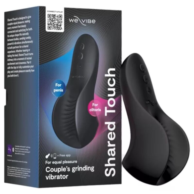 We-Vibe - Shared Touch Double-Sided Couples Vibrator Black
