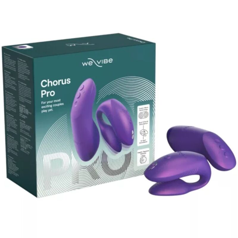 We-Vibe - Chorus Pro Premium Couples Vibrator Cosmic Purple