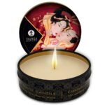 Shunga - Mini Caress By Candelight Strawberries And Cava Massage Candle 30 ml