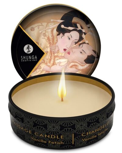 Shunga - Mini Caress By Candelight Vanilla Massage Candle 30 ml