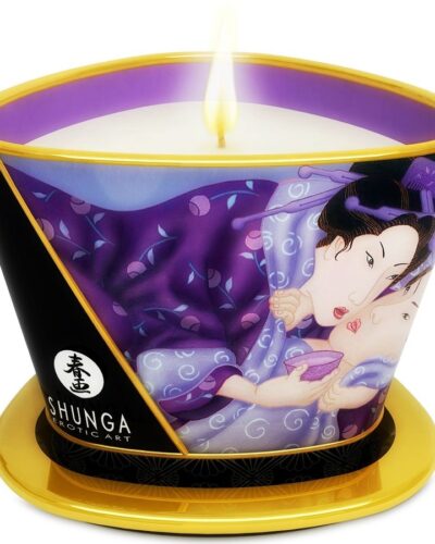 Shunga - Mini Caress By Candelight Exotic Fruits Massage Candle 170 ml