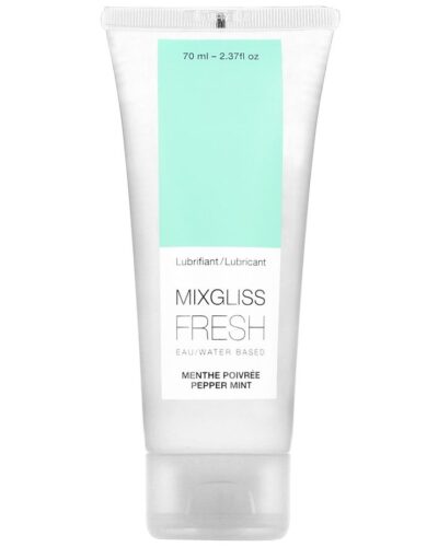 Mixgliss - Water Based Lubricant Effect Cold Mint Flavor 70 ml