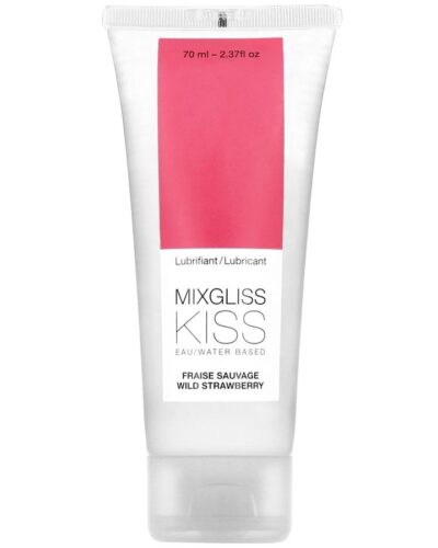 Mixgliss - Water Based Lubricant Strawberry Flavor 70 ml